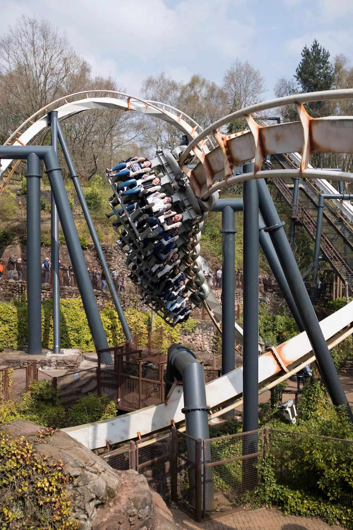 Nemesis is one of Alton Towers' most popular rides.