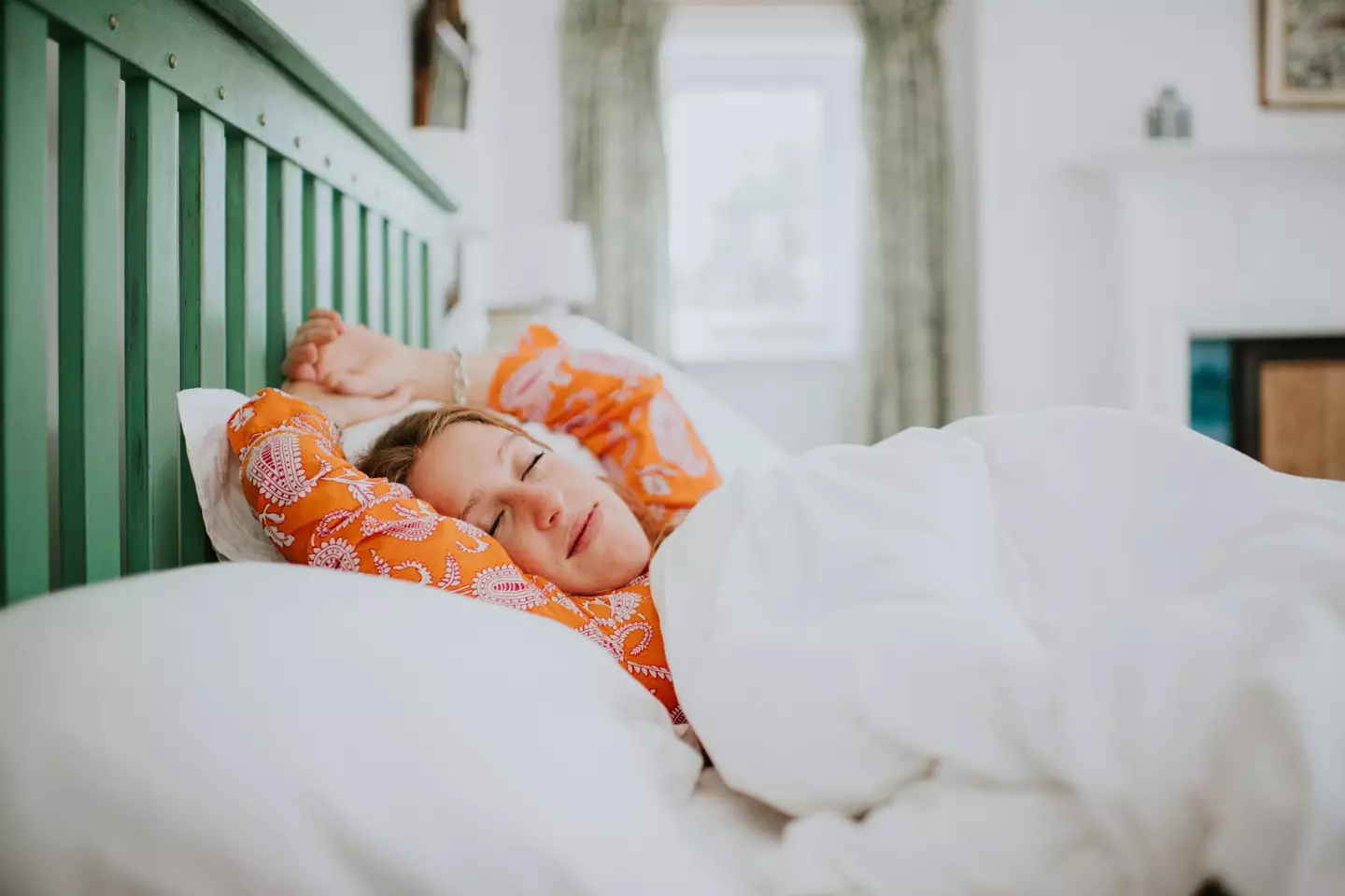 Sleep was considered to be 'healthy' if participants were getting between seven and nine hours (Getty Stock Photo)