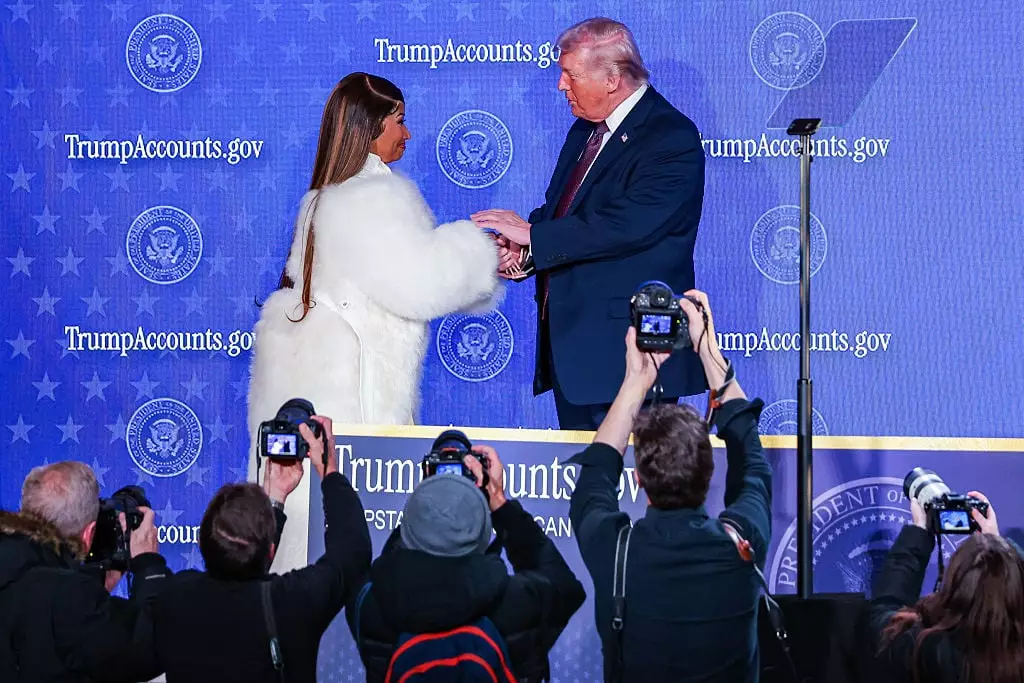 Minaj declared her support for the Republican leader last week (Bloomberg/Getty Images)