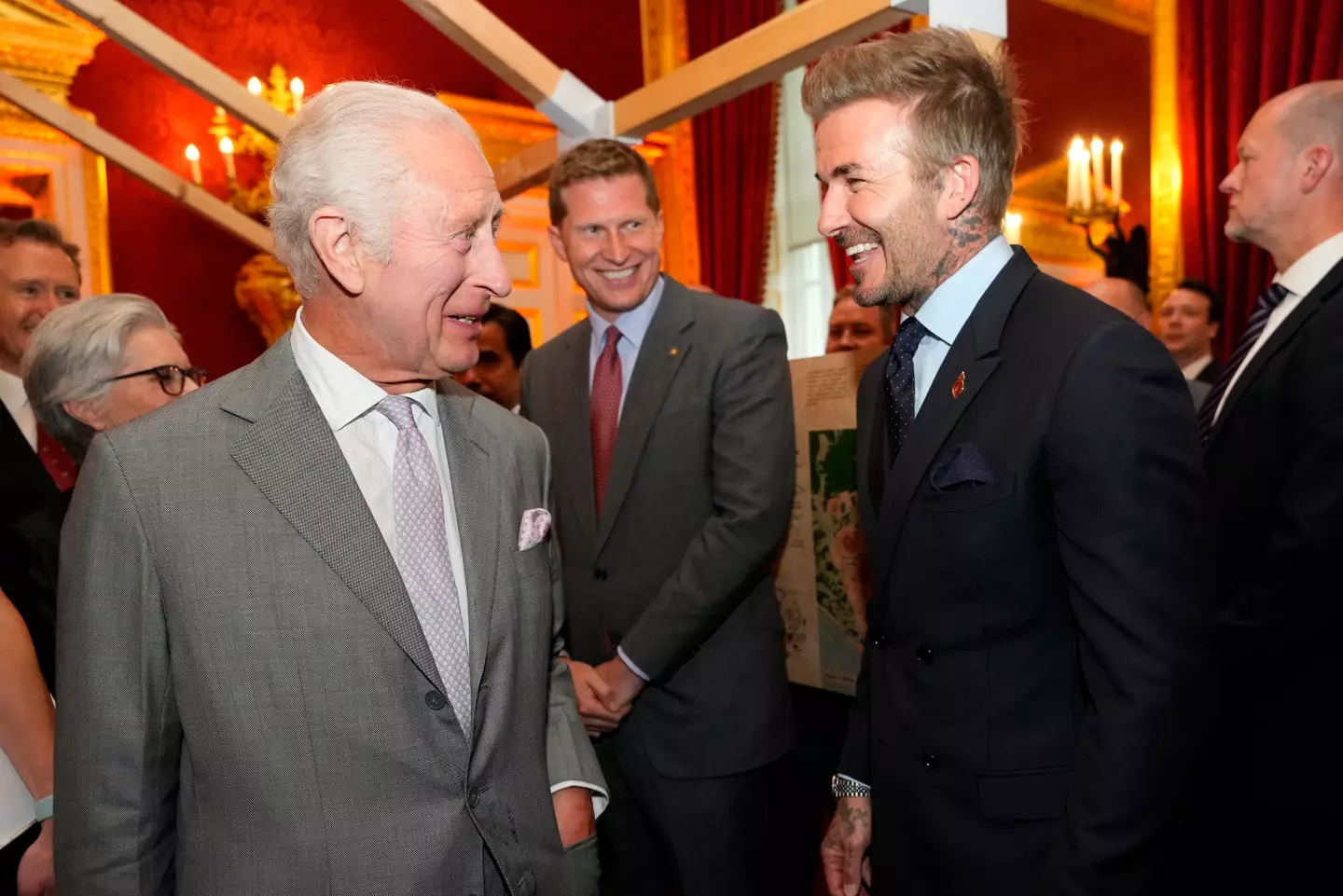 Beckham has now been knighted (Kirsty Wigglesworth - WPA Pool/Getty Images)