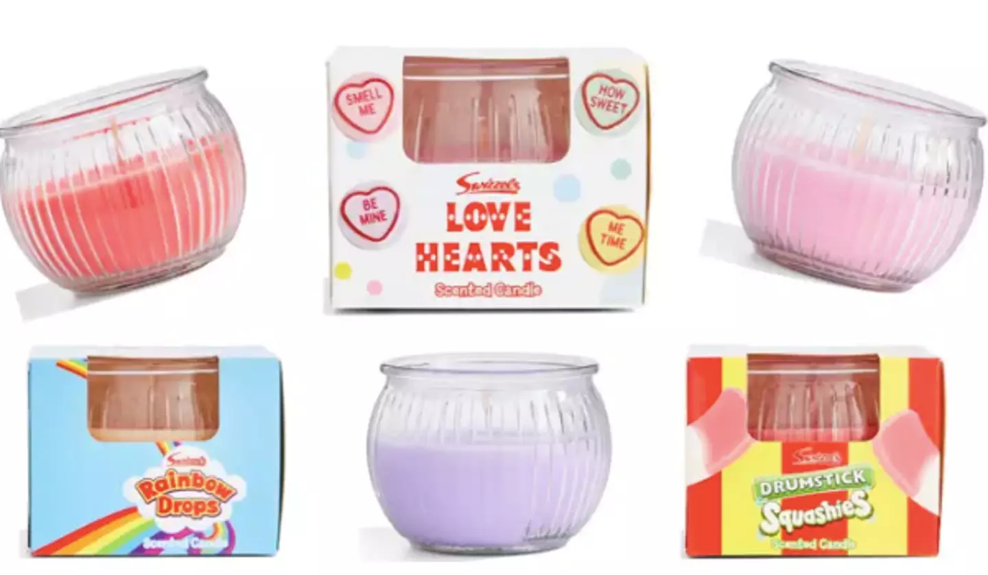 Swizzel's fans can stock up on candles that smell like sweets (