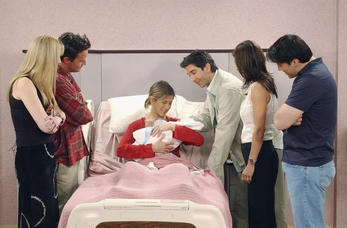 Aniston often played maternal roles in television (NBCU Photo Bank)