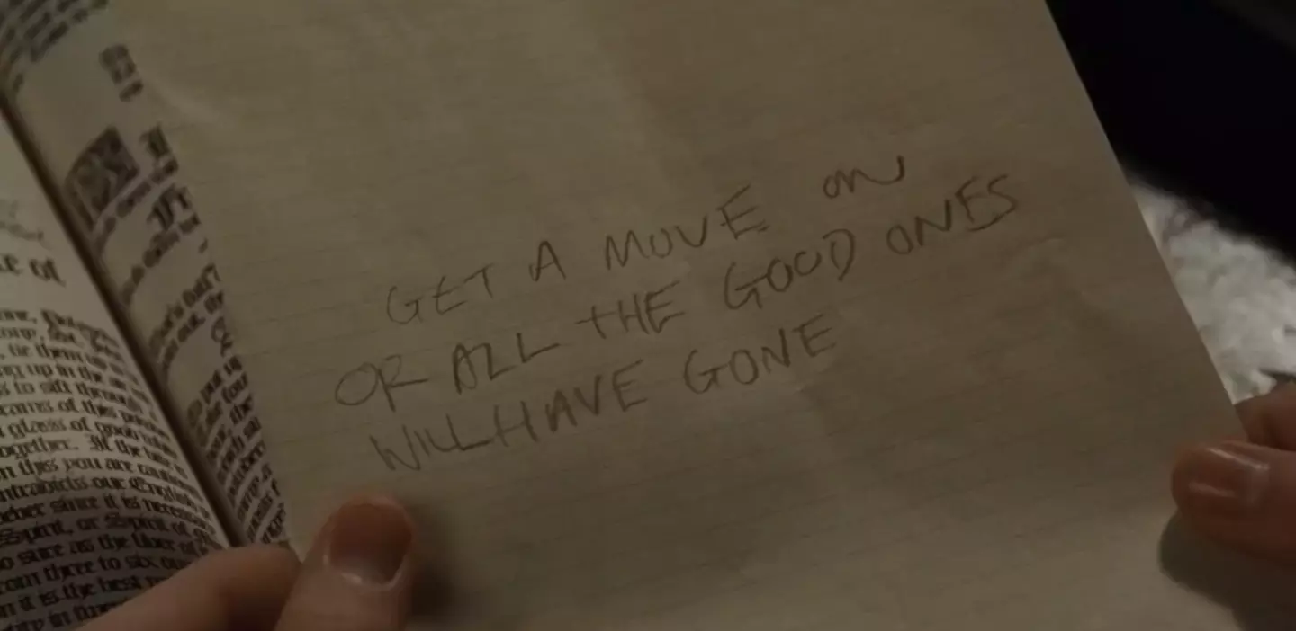 Could the note have been enchanted? (Warner Bros.)