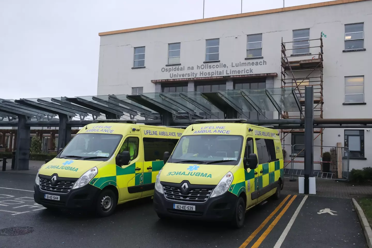 The hospital had been experiencing its 'busiest weekend ever' and it's believed that staff had repeatedly raised concerns over the overcrowding.