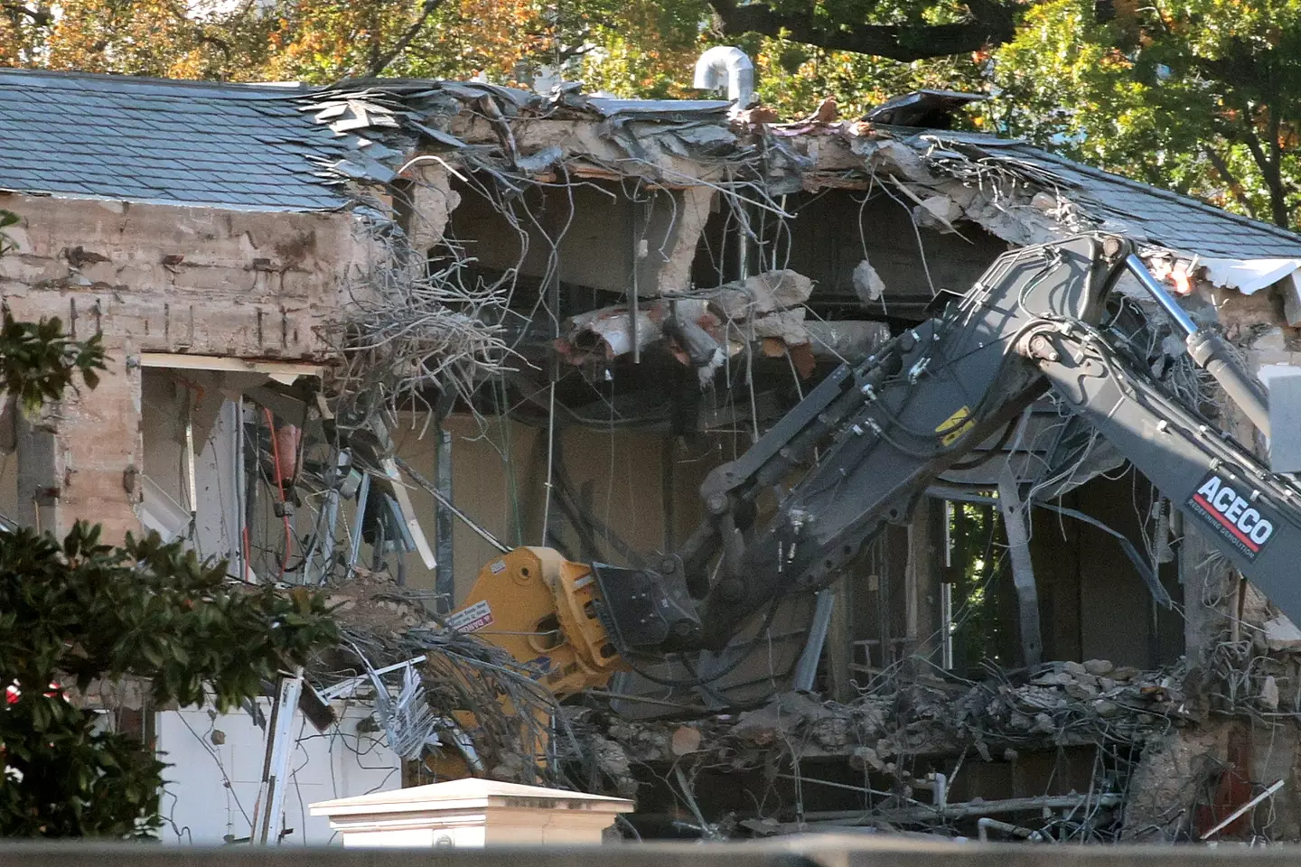 He's building a ballroom (Kevin Dietsch/Getty Images)