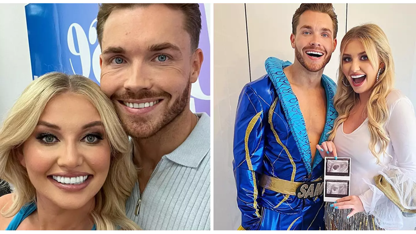 Love Island's Amy Hart announces pregnancy with boyfriend Sam Rason