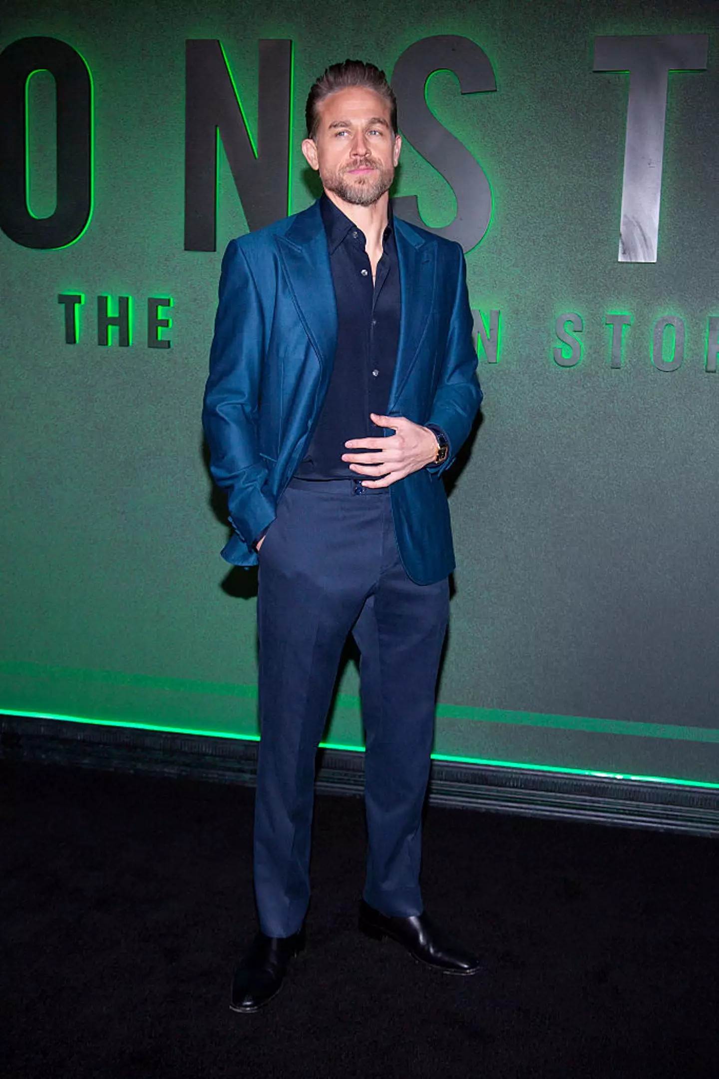 Hunnam's way of letting go of the serial killer has left people divided (Santiago Felipe/Getty Images)