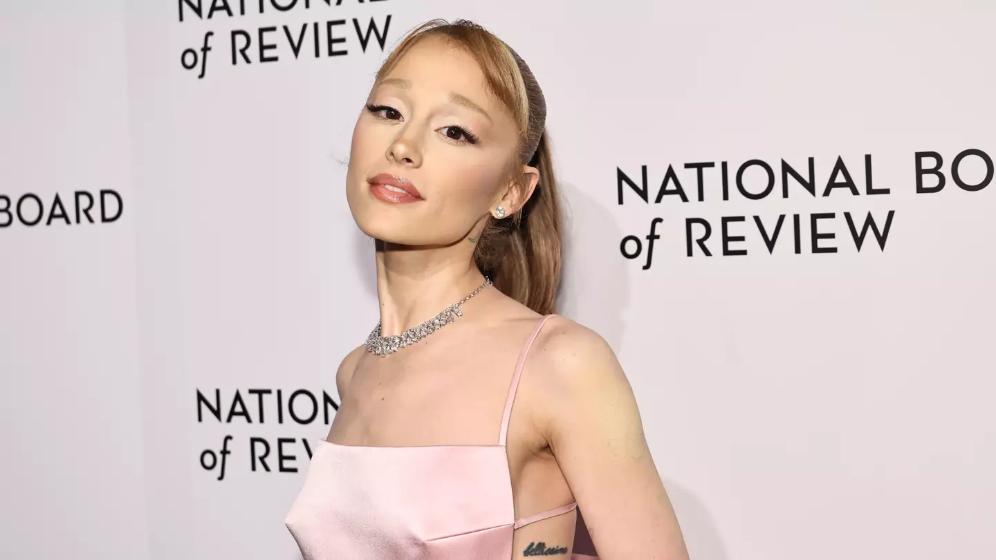 Ariana Grande uses her 'birth name' in the Wicked credits (Jamie McCarthy/Getty Images for National Board of Review)