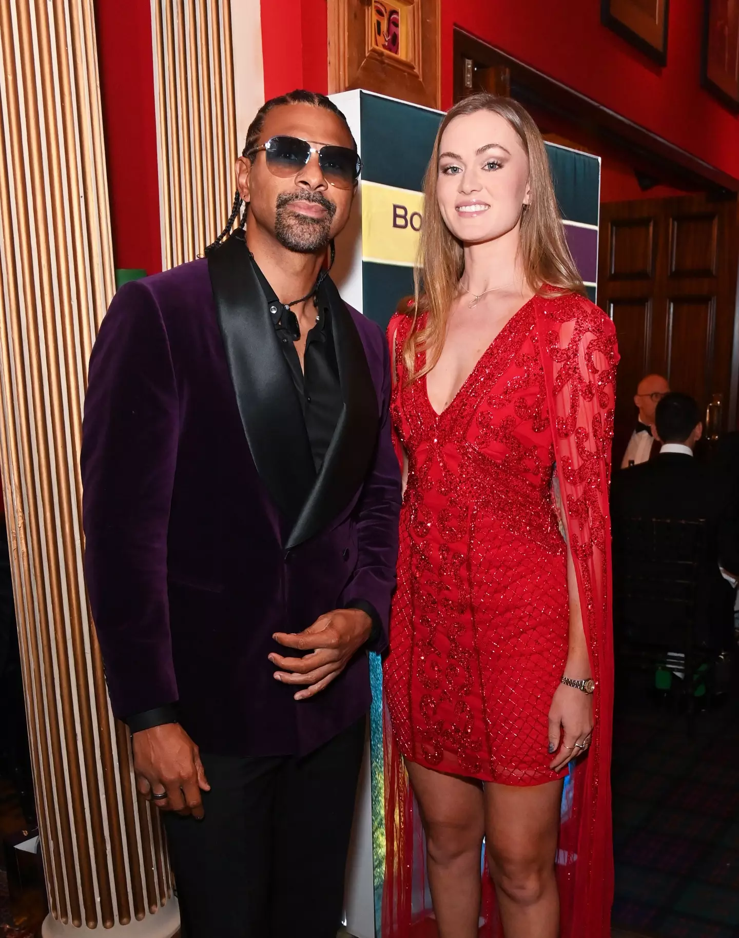 David Haye and Sian Osborne have been open about 'expanding' their relationship.