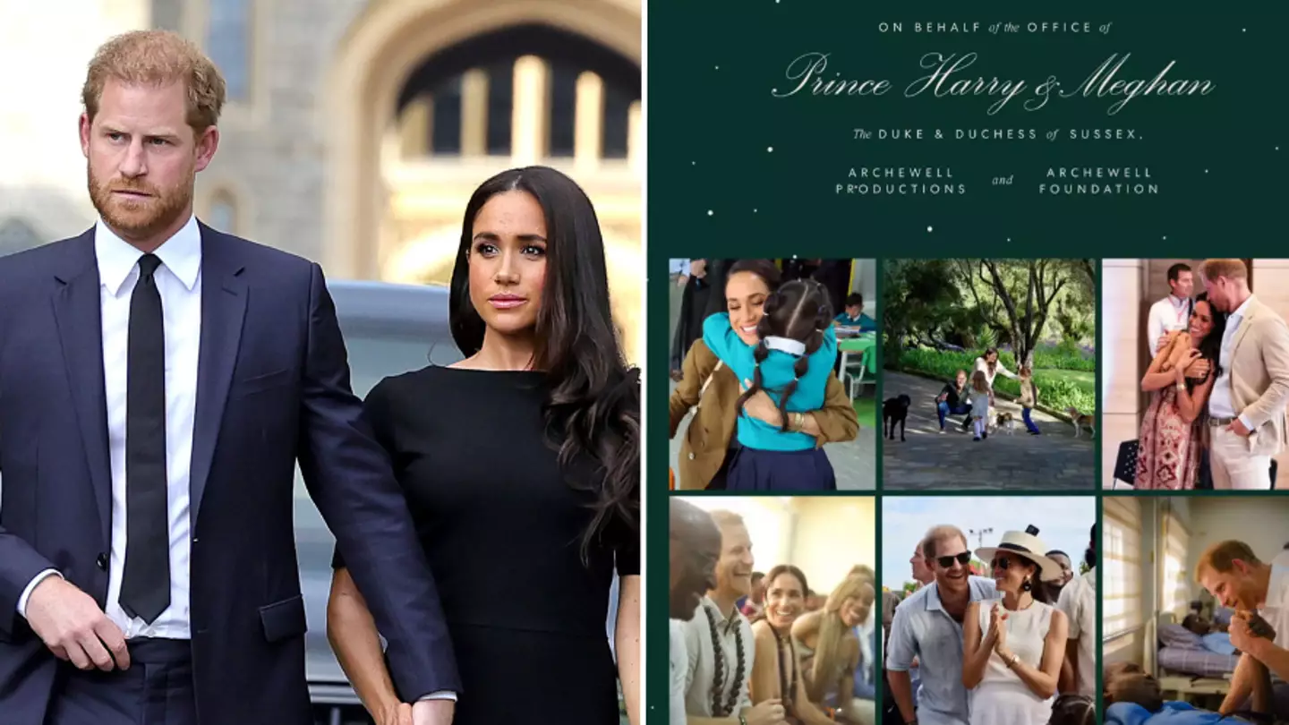 Royal expert clarifies Prince Harry and Meghan Markle’s titles after people confused over small detail on Christmas card