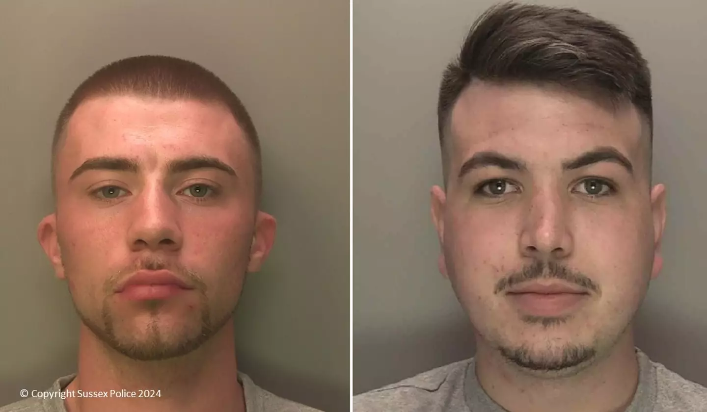 Kaydon Prior and Jason Curtis were sentenced to a minimum of 28 years and 22 years respectively. (PA/Sussex Police)