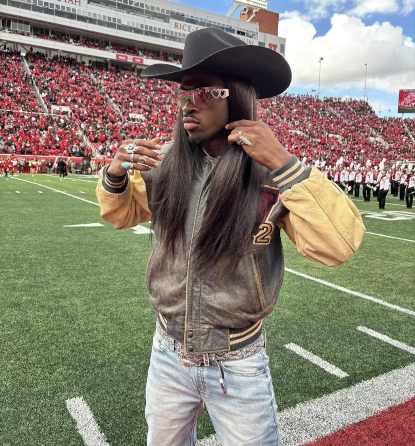 Lil Nas X fans are used to his over-the-top style.