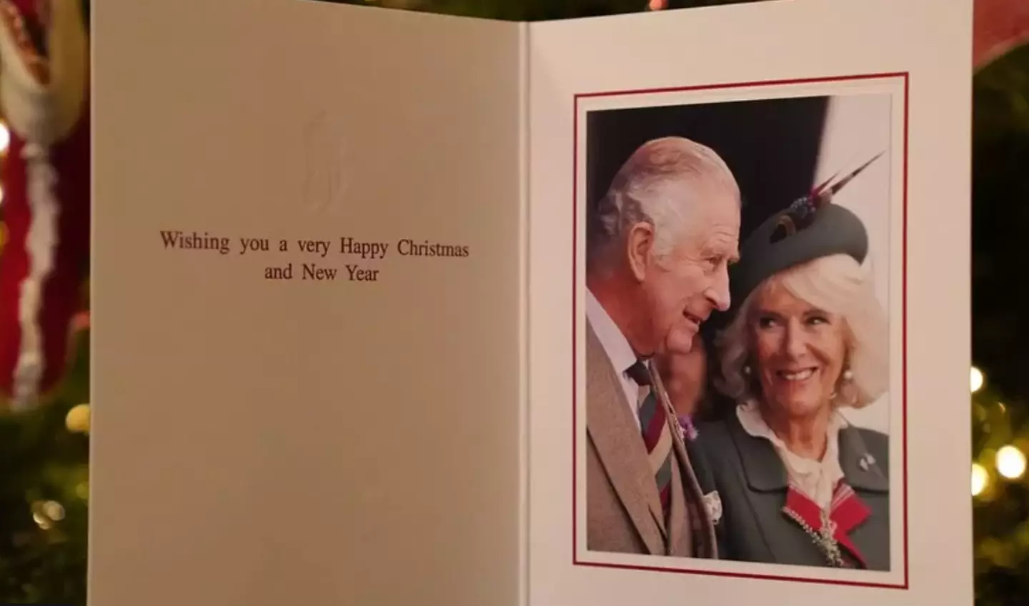 Charles and Camilla have shared their first ever Christmas card as King and Queen Consort.