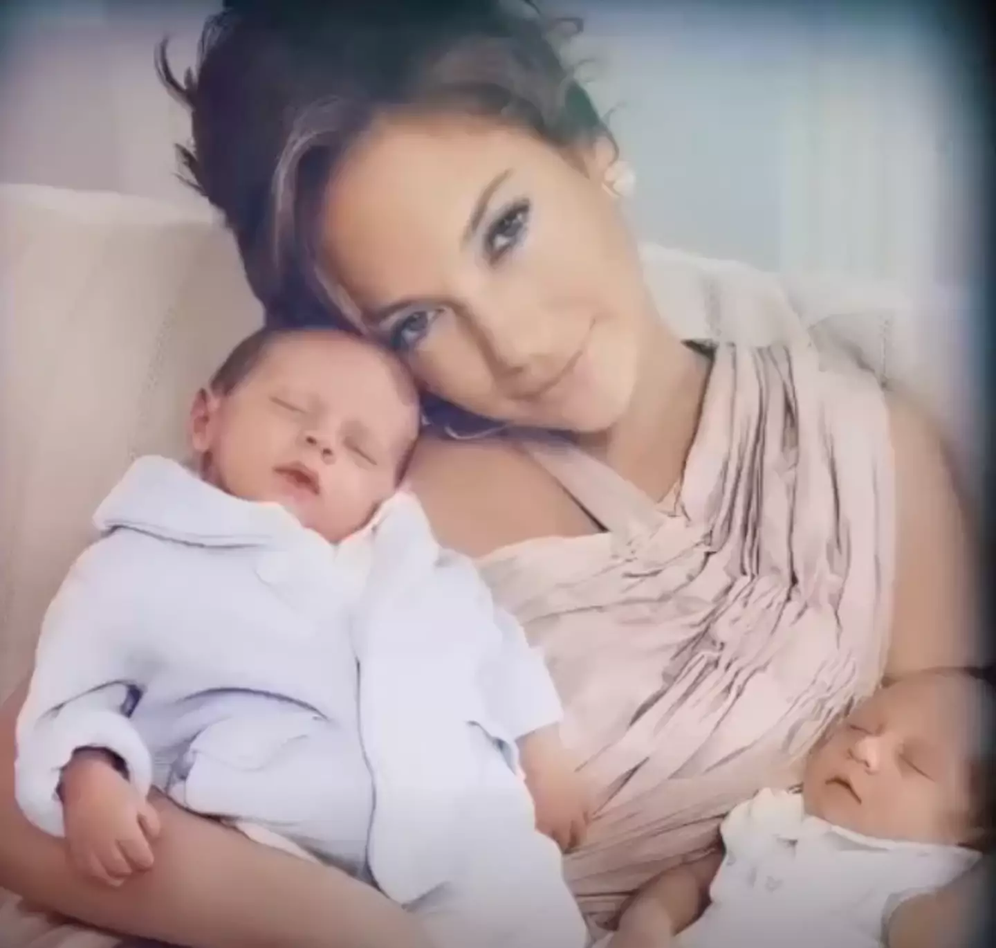 J.Lo rarely shares pictures of her twins, who are now 15.
