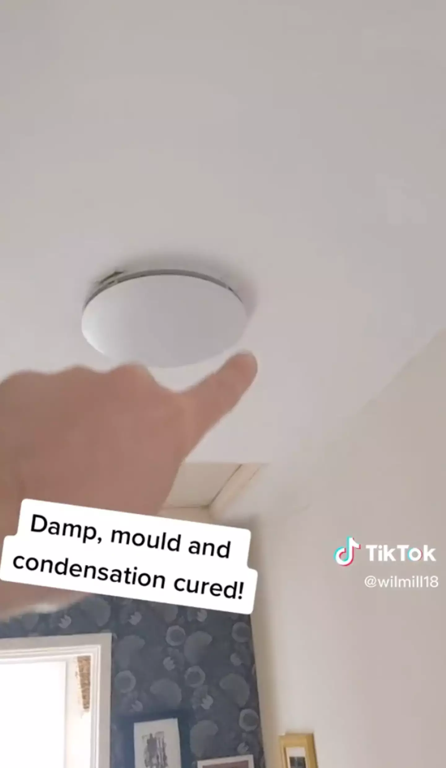 The TikToker shared how he managed to stop the mould and damp.