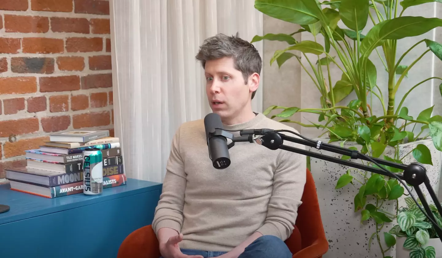 Altman has pointed out that there are some specific circumstances where information could potentially need to be shared (Theo Von/YouTube)