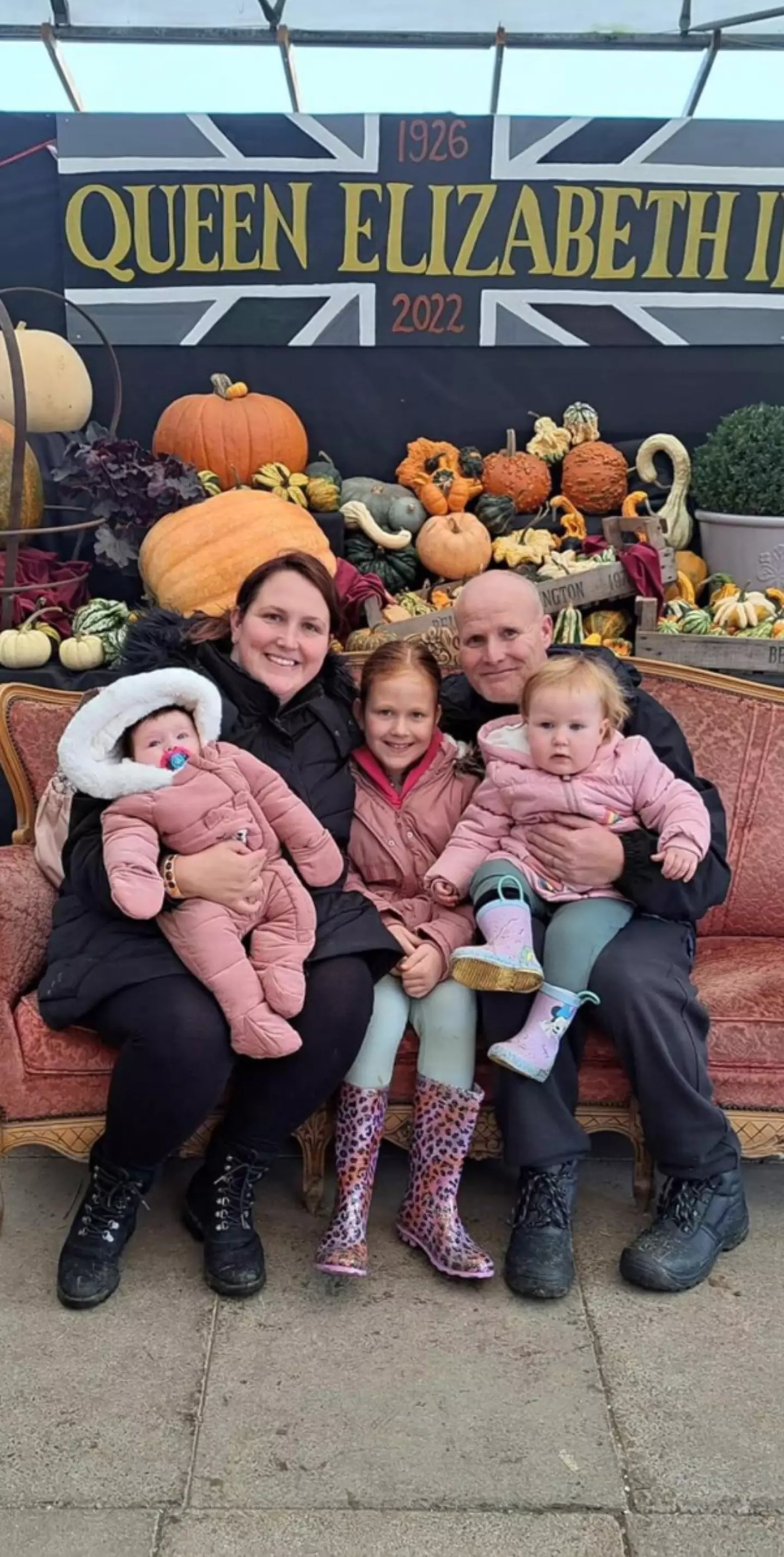 Laura leaves behind three young children alongside her loving husband, Michael (Supplied)