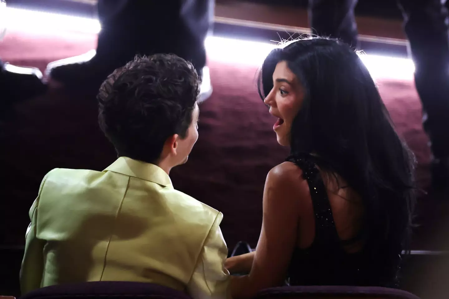 Timothée Chalamet and Kylie Jenner enjoyed a night out at the Oscars on Sunday (2 March) (Kevin Winter / Staff / Getty Images)