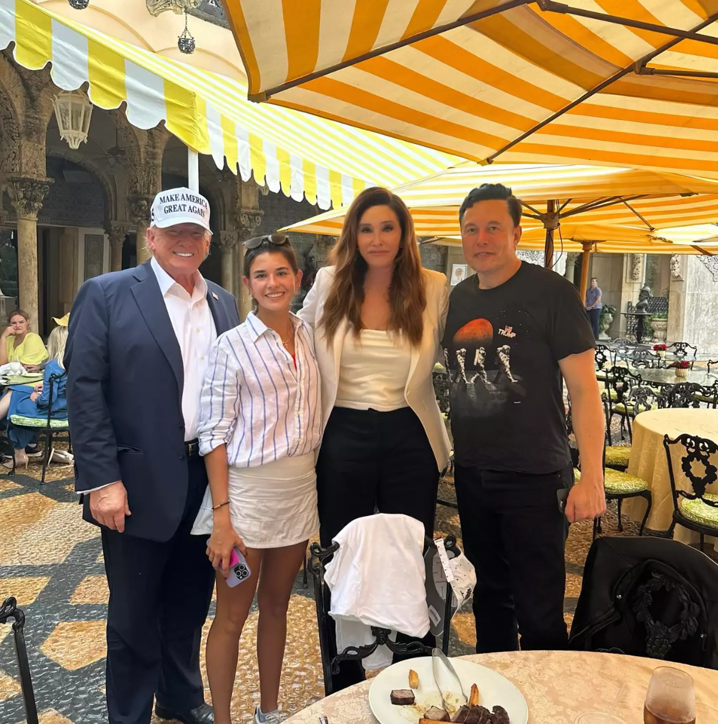 Jenner is an avid Trump supporter (Instagram/@caitlynjenner)