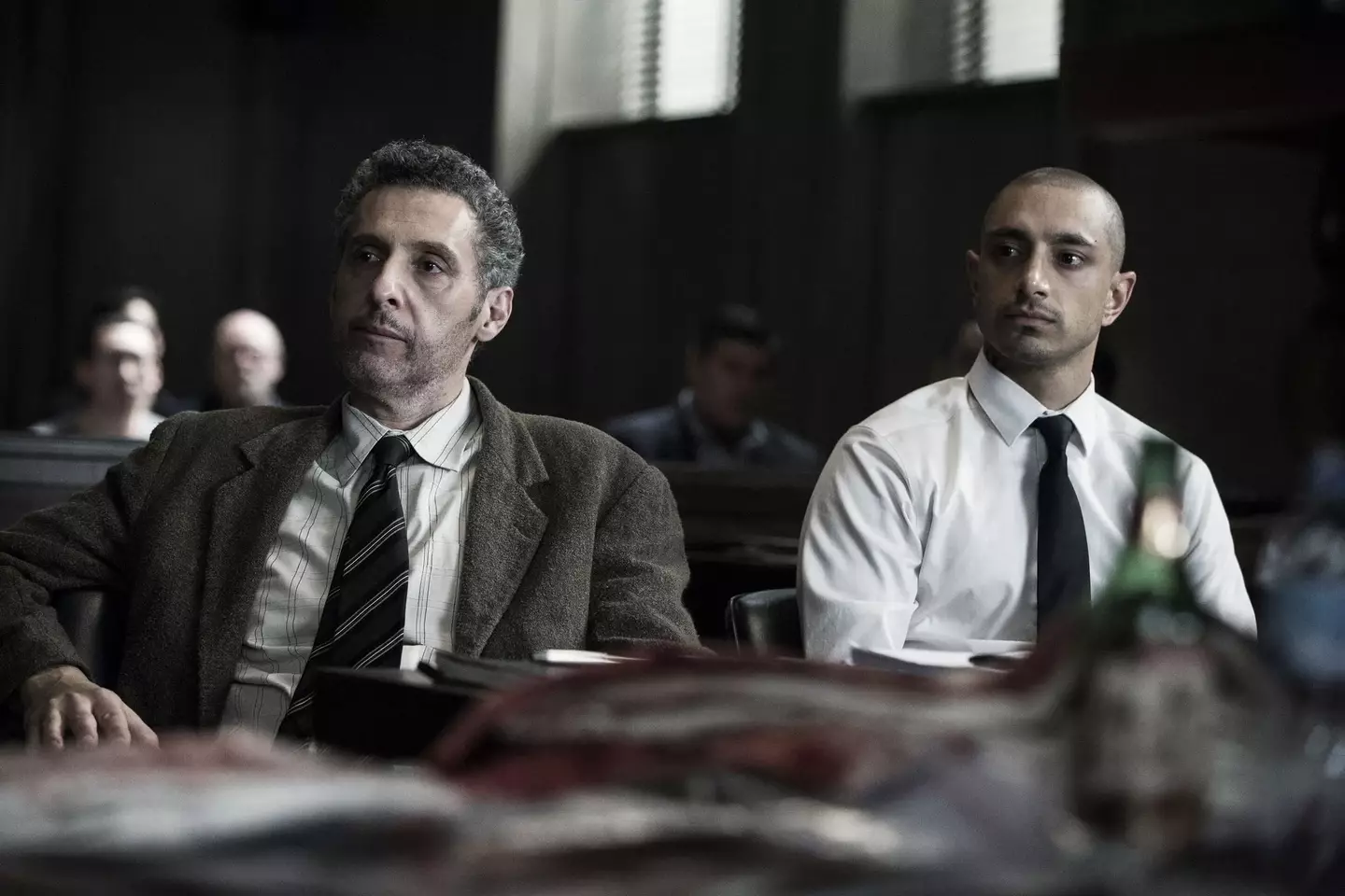John Turturro and Riz Ahmed in The Night Of (HBO)