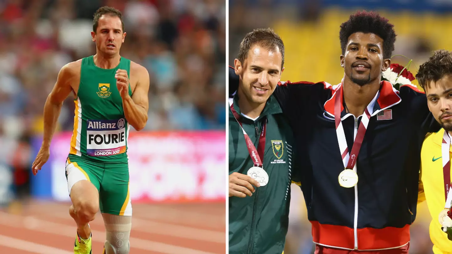 Paralympic athlete set new world record despite not actually winning race