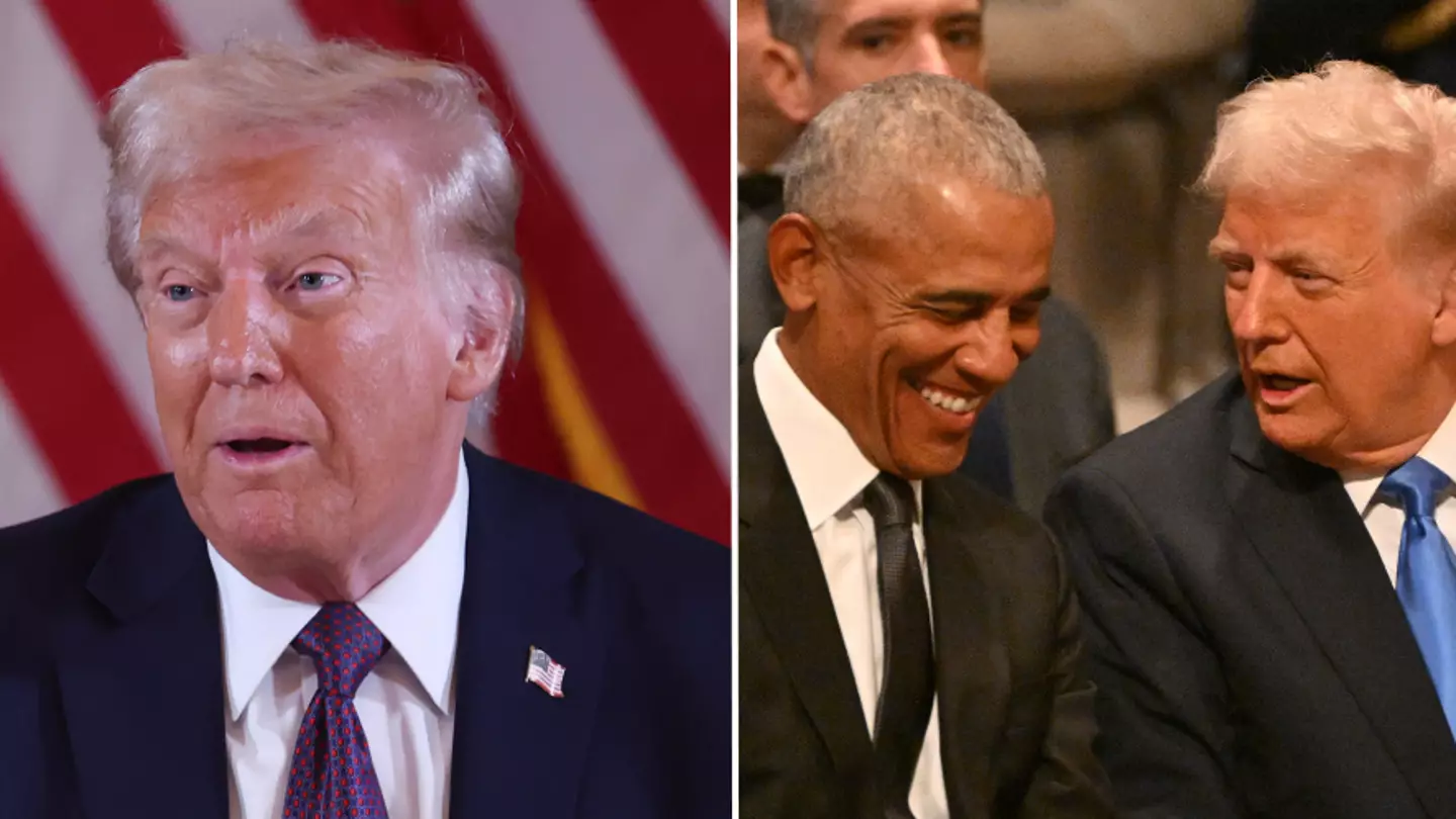 Donald Trump reveals what actually happened with Barack Obama at Jimmy Carter's funeral after lipreader exposed conversation