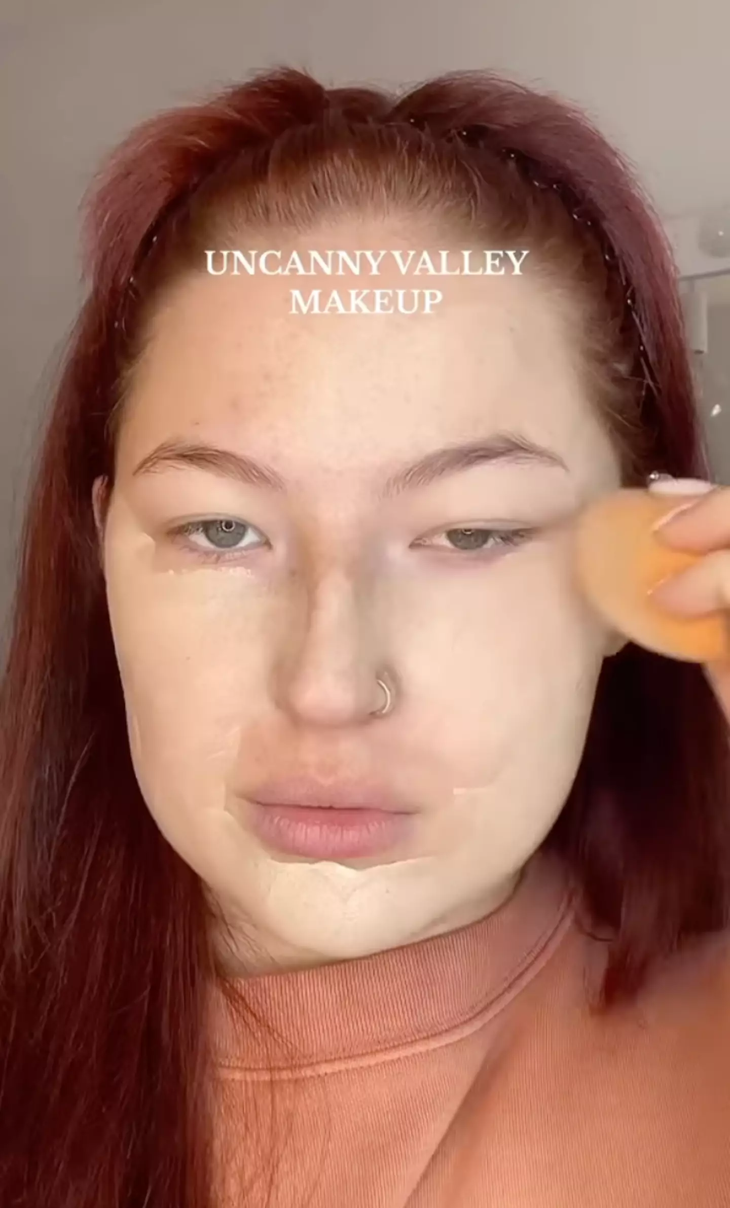 Make-up artist, Meg Murphy, went viral on Instagram for her creepy make-up tutorial.