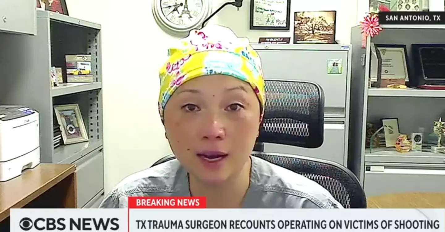 Dr Lillian Liao spoke about treating survivors of the shooting. (