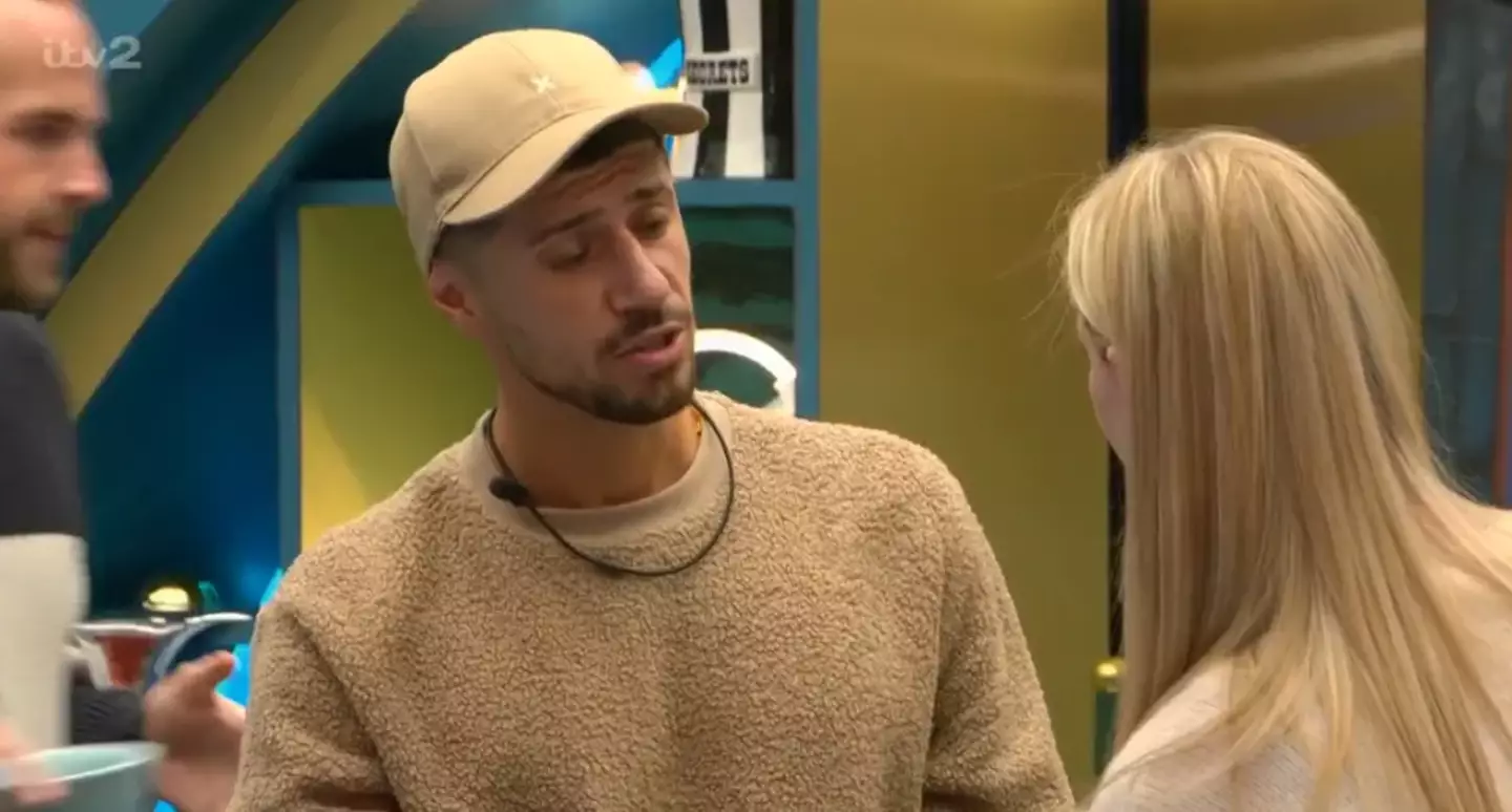 Viewers were shocked to hear Marcello's hinting at Sarah's PH levels in a recent row. (ITV)