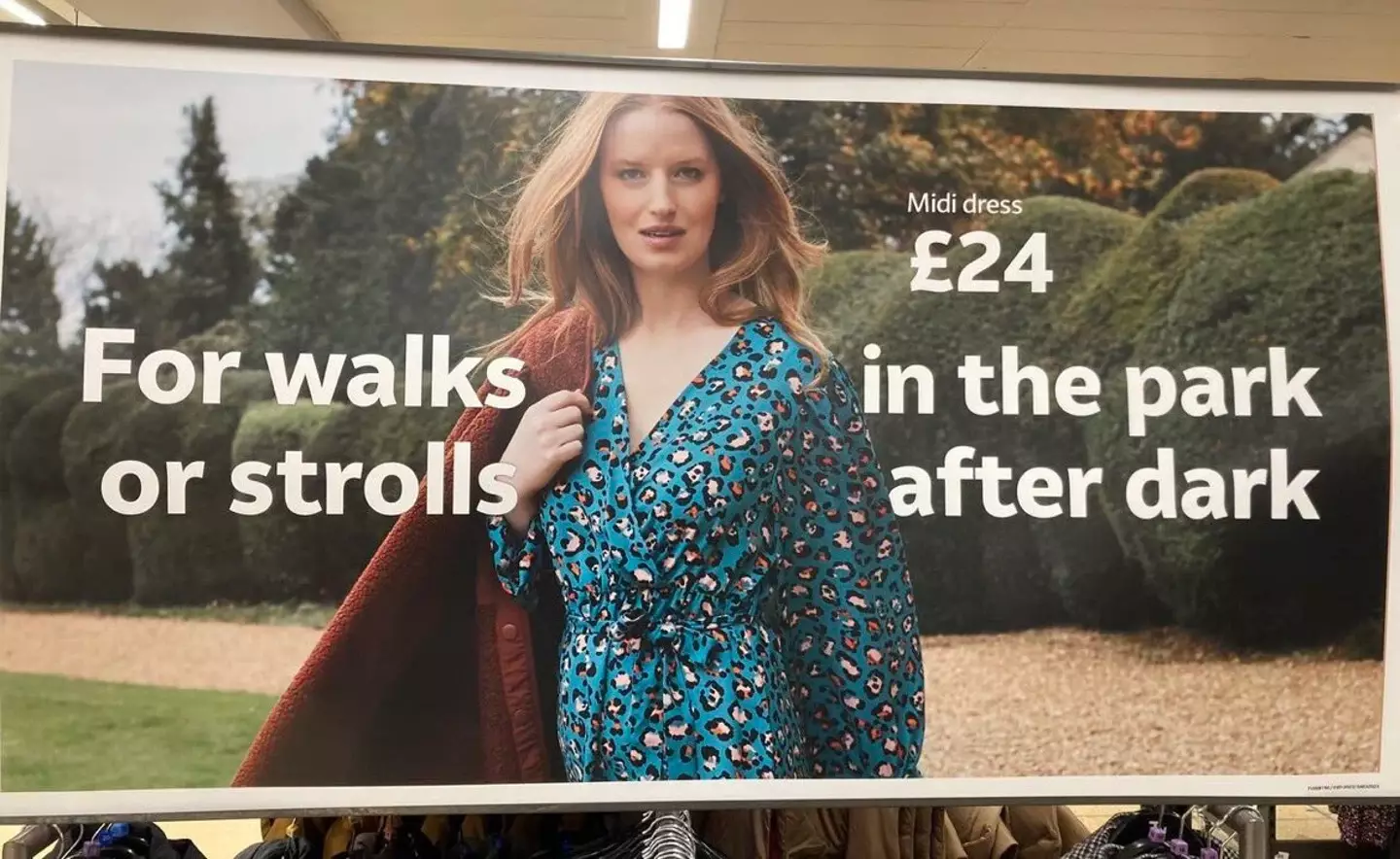 Sainsbury’s has said it is now working to remove the advert.