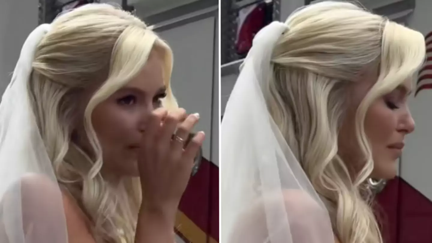 Daughter of firefighter killed on 9/11 left in tears on wedding day after surprise from his colleagues