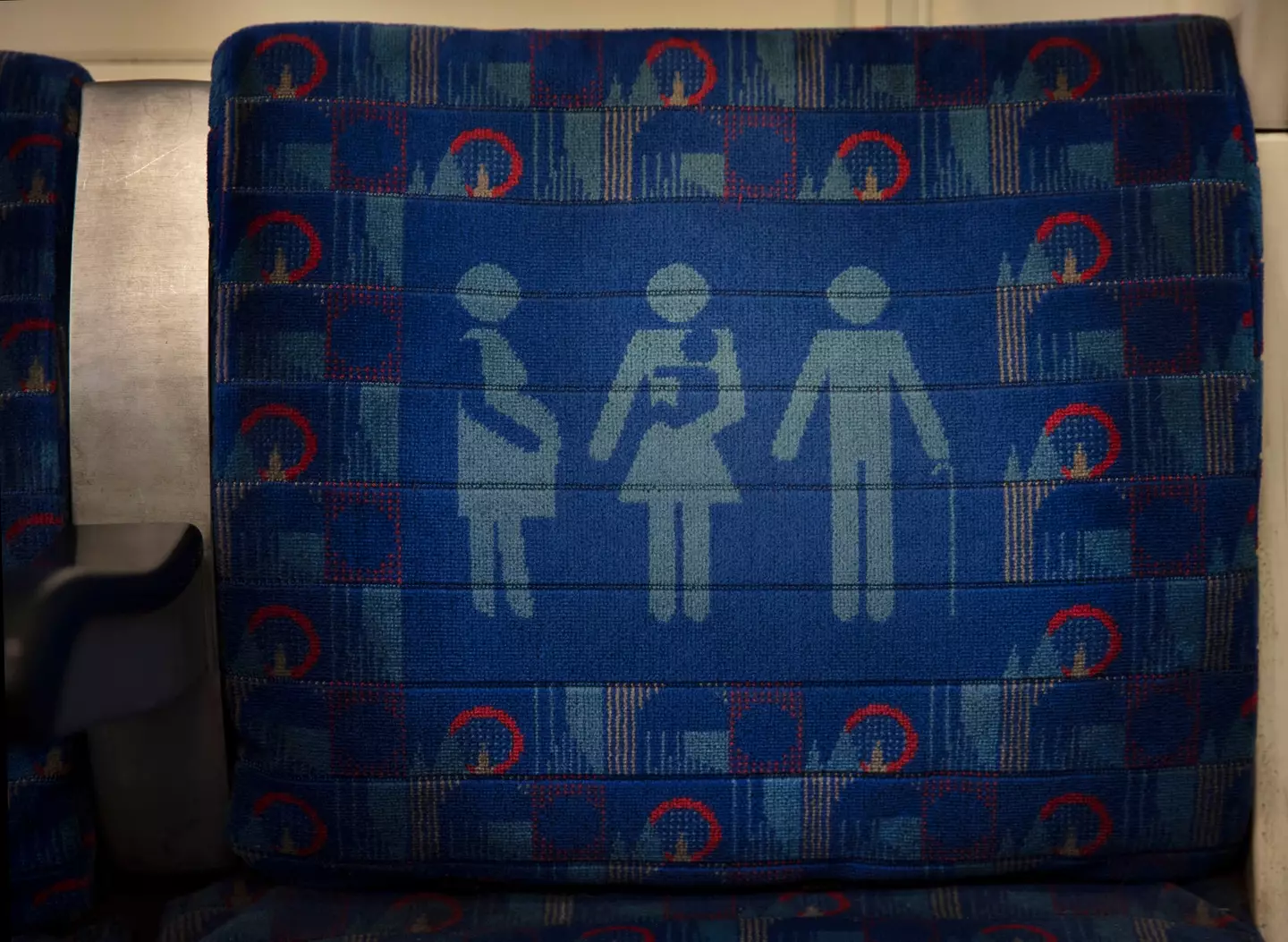 Trains have seats for those less able to stand, but what about when nobody offers to give them up?