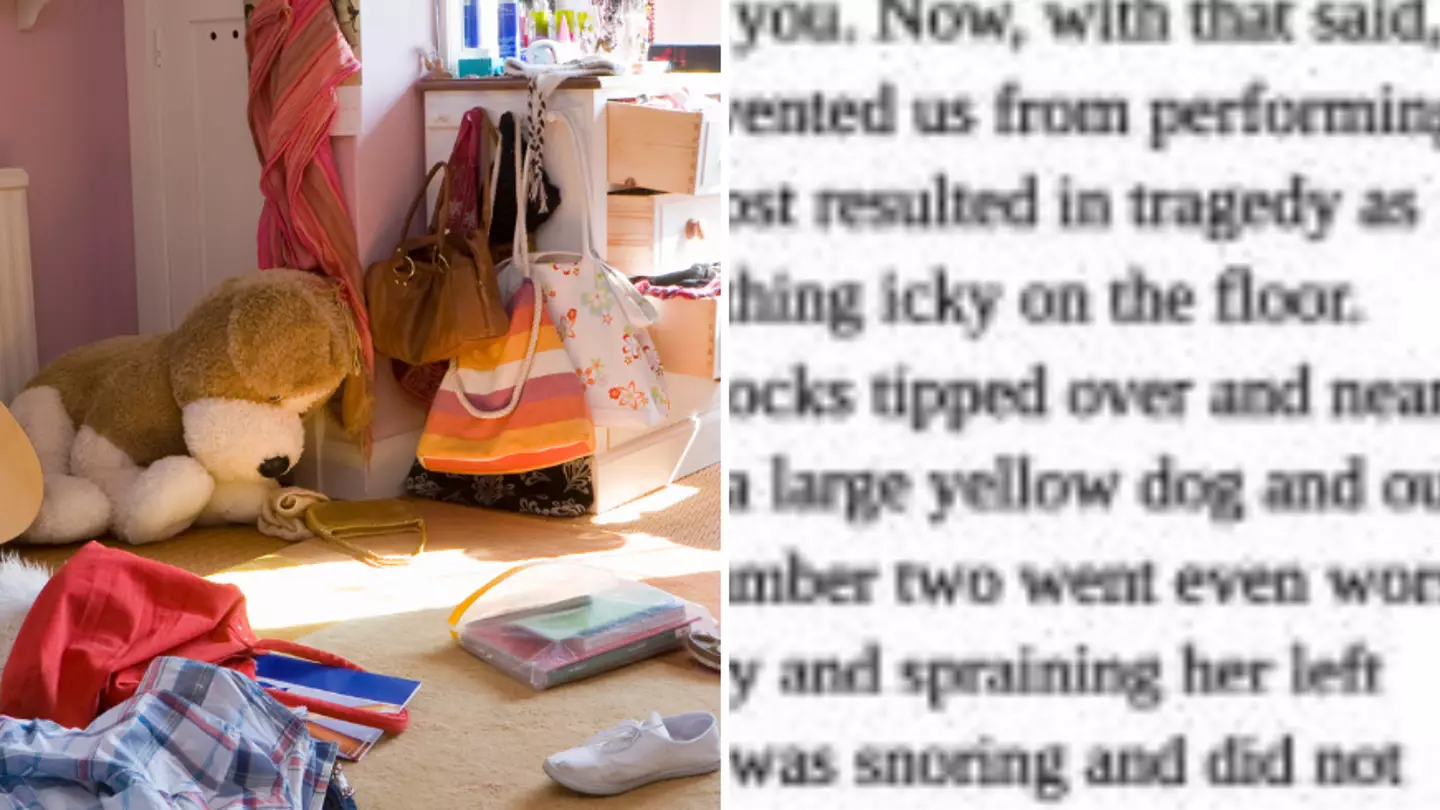 Dad sparks debate after sharing controversial way he gets daughter to tidy her bedroom