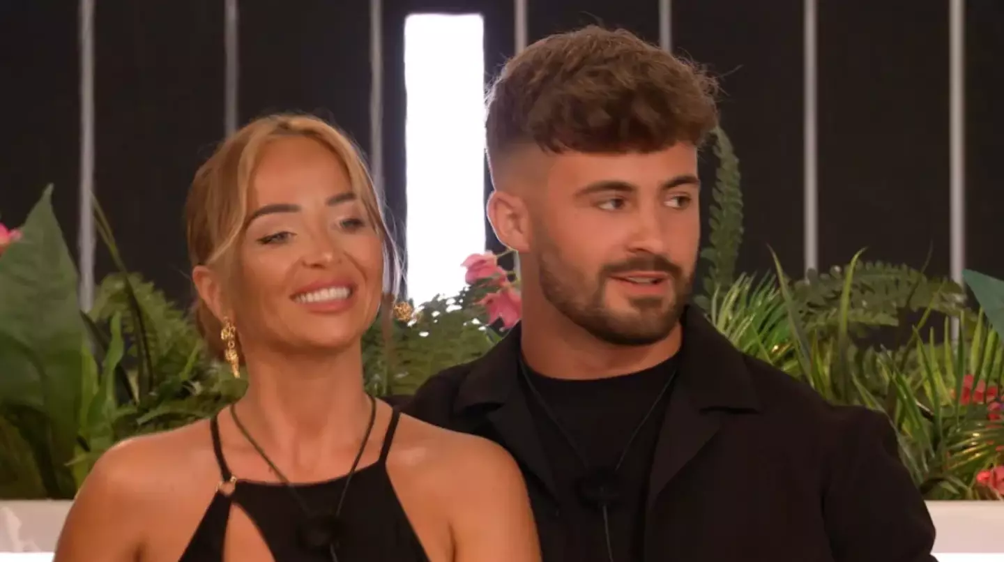 Nicole and Ciaran placed as runner's up. (ITV)