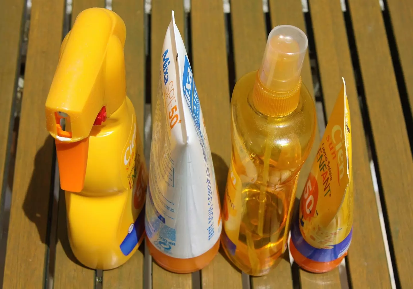 Suncream also helps reduce the signs of ageing.