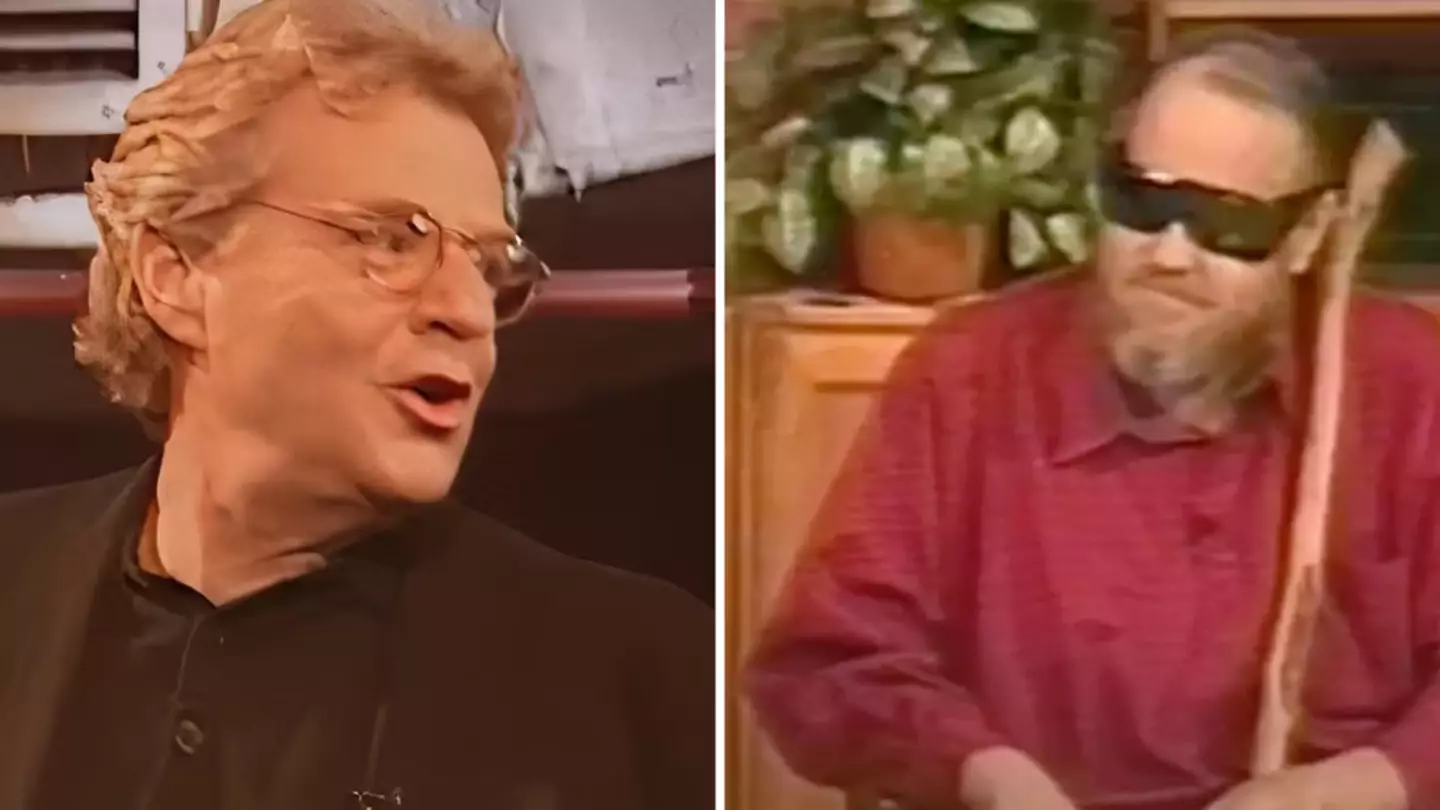 Disturbing Jerry Springer episode that’s been banned for years has been exposed to the public once again