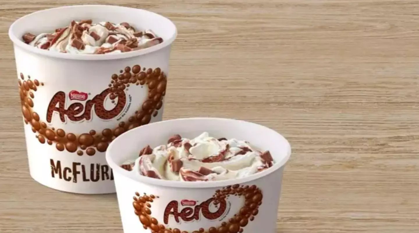 The Aero McFlurry is leaving the menu but McDonald's have revived it in the past (