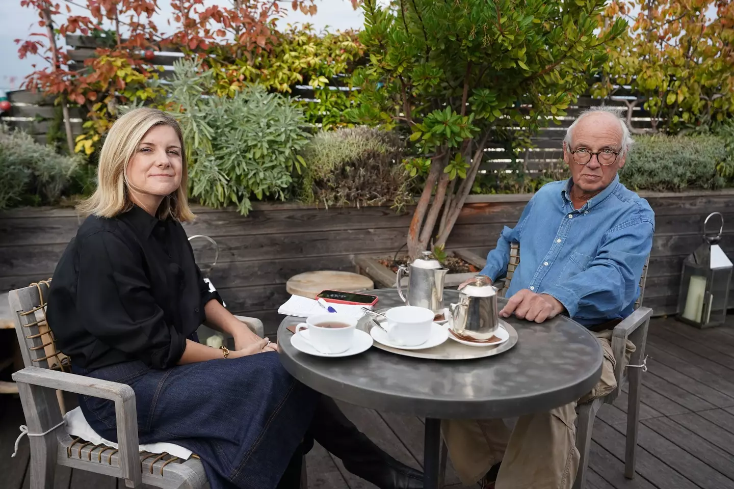 Journalist Laura Collins researched the identity of the 'Eileen' in the photograph before sitting down with Bourgoin (National Geographic/Ben Selkow)