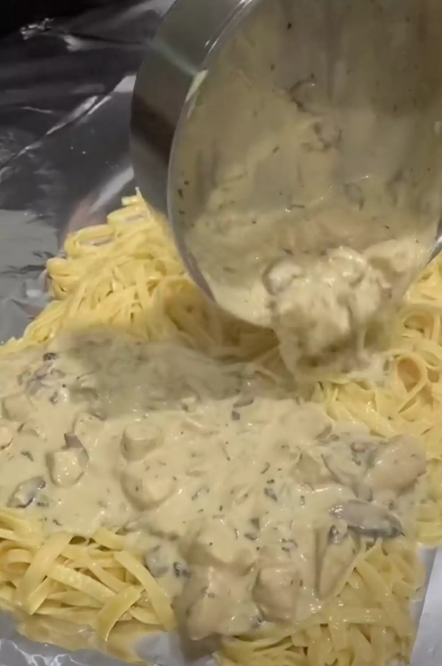 The pasta grazing table has divided the internet (