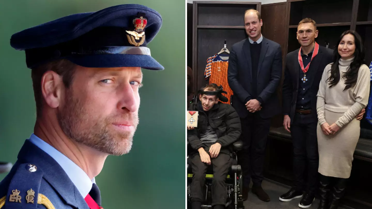 Prince William's touching gesture to late rugby player Rob Burrow’s wife Lindsey