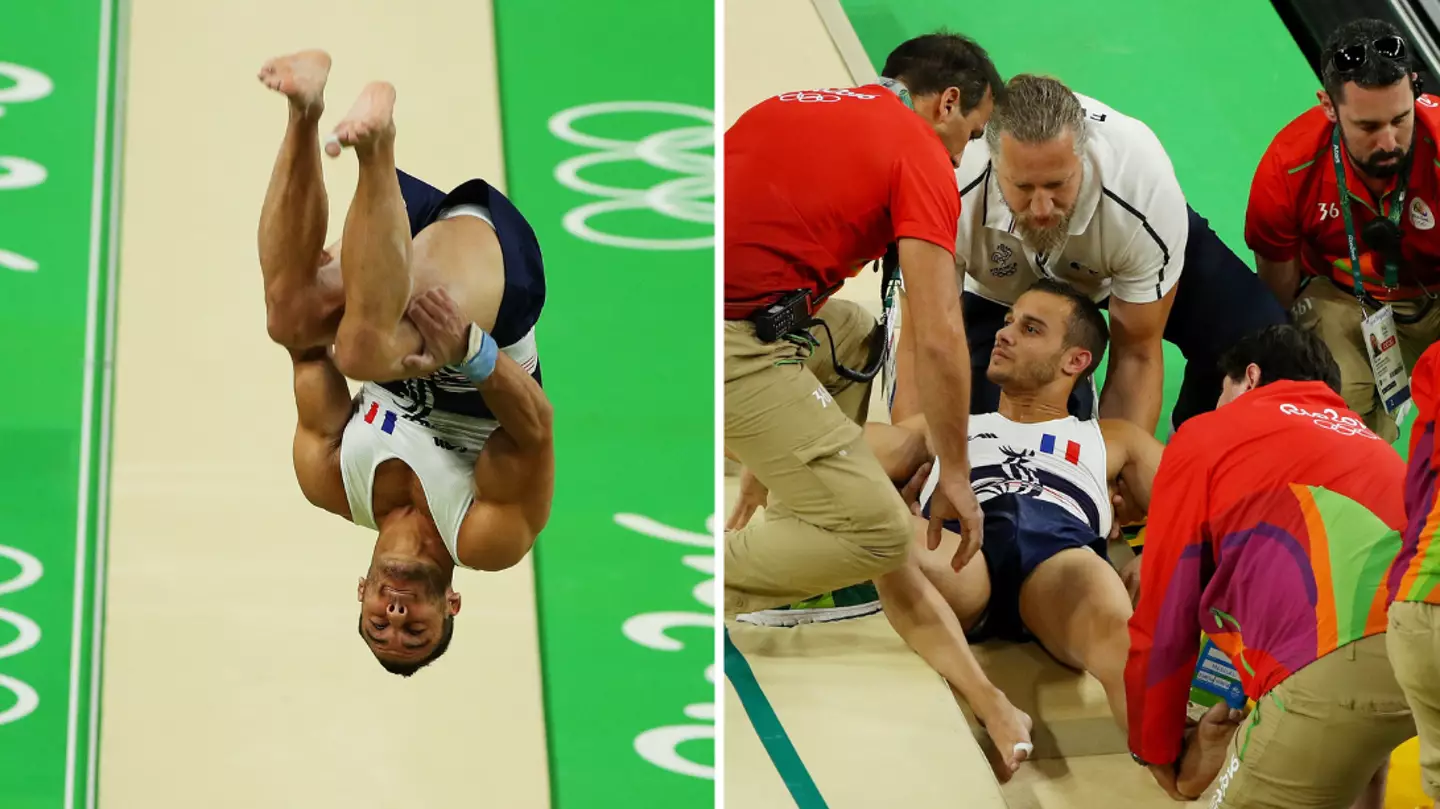 Olympic athlete defied all odds after viewers heard his leg snap during competition