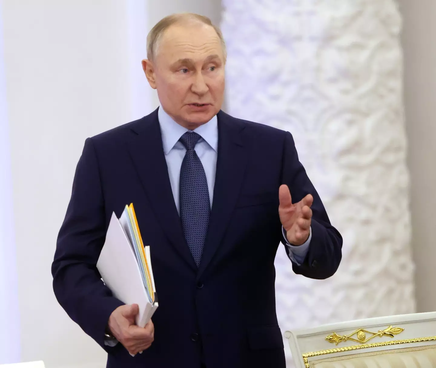 Russian President Vladimir Putin is among her predictions for this year.
