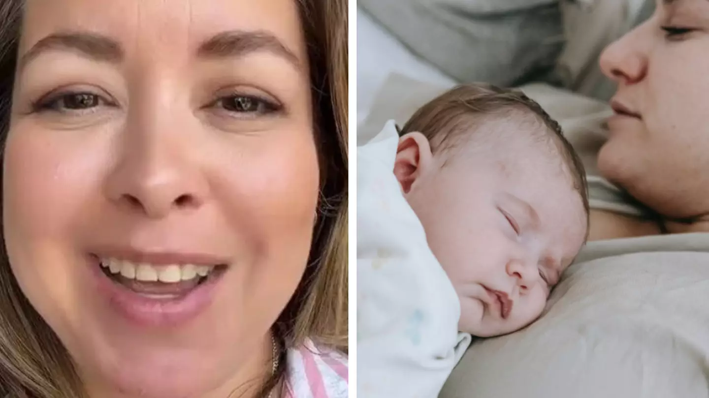 Sleep expert shares 100-second rule for babies to nod off again themselves