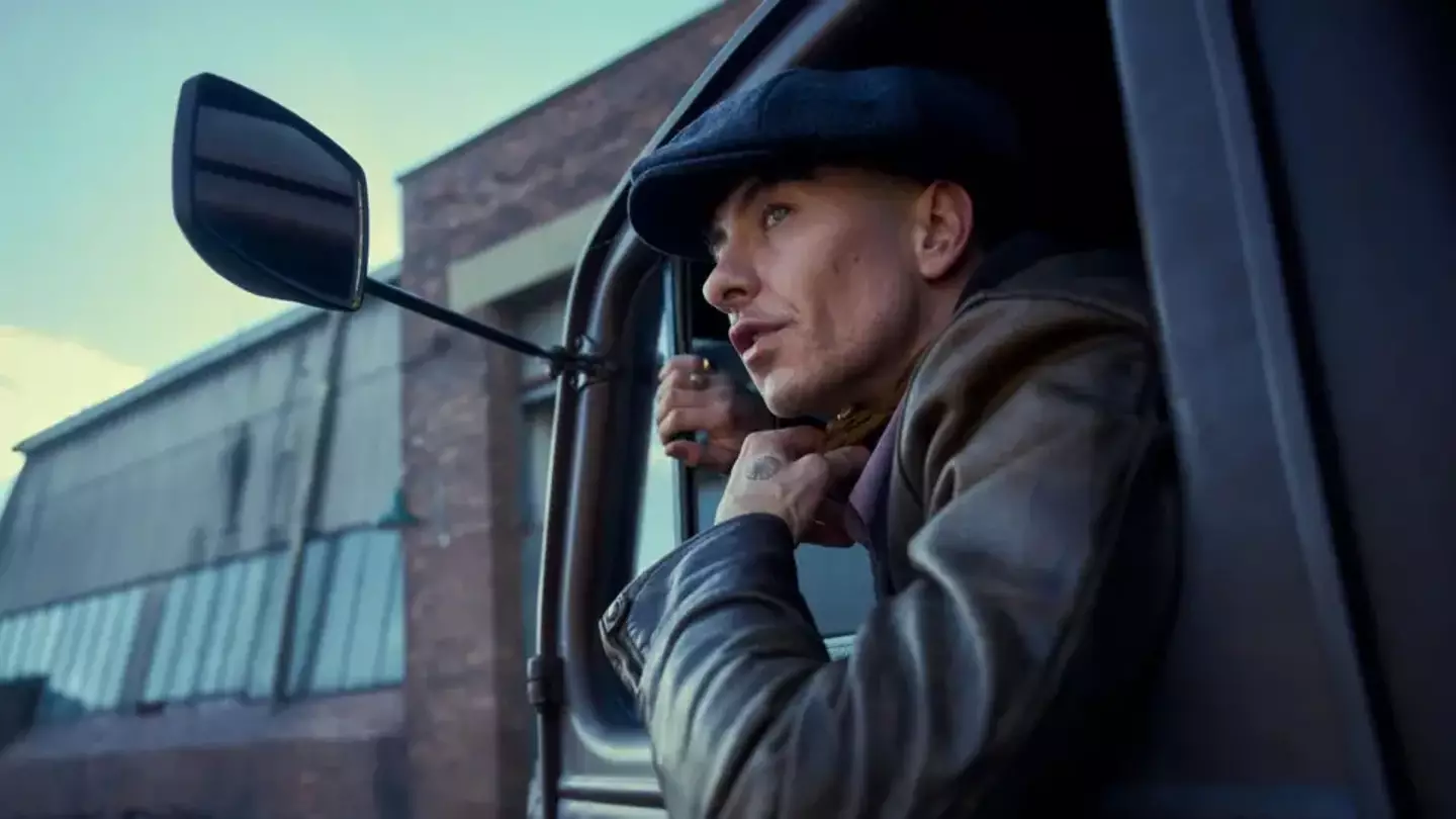 Keoghan in the upcoming Peaky Blinders film (Netflix)