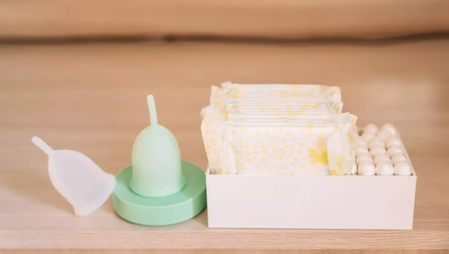 Some people have ditched tampons and pads for reusable options (Getty Stock Image)