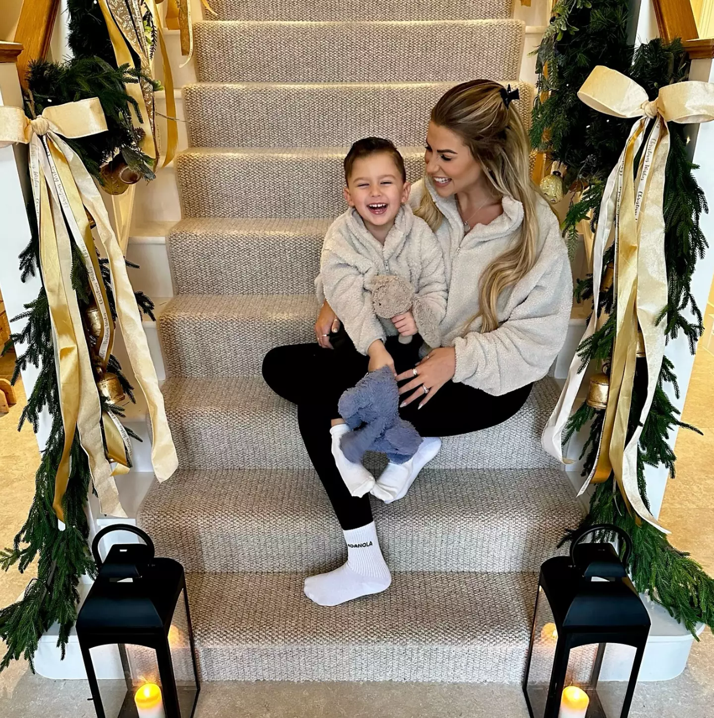 Mrs Hinch and her four-year-old son Ronnie have both been diagnosed with autism.