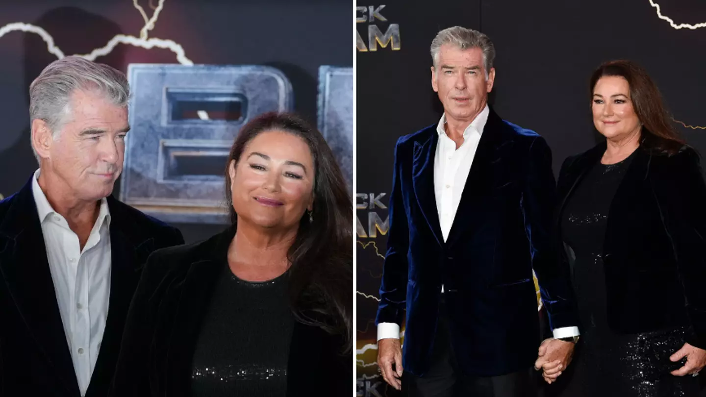 Pierce Brosnan looks so loved up after cruel friends 'offer wife weight loss surgery'