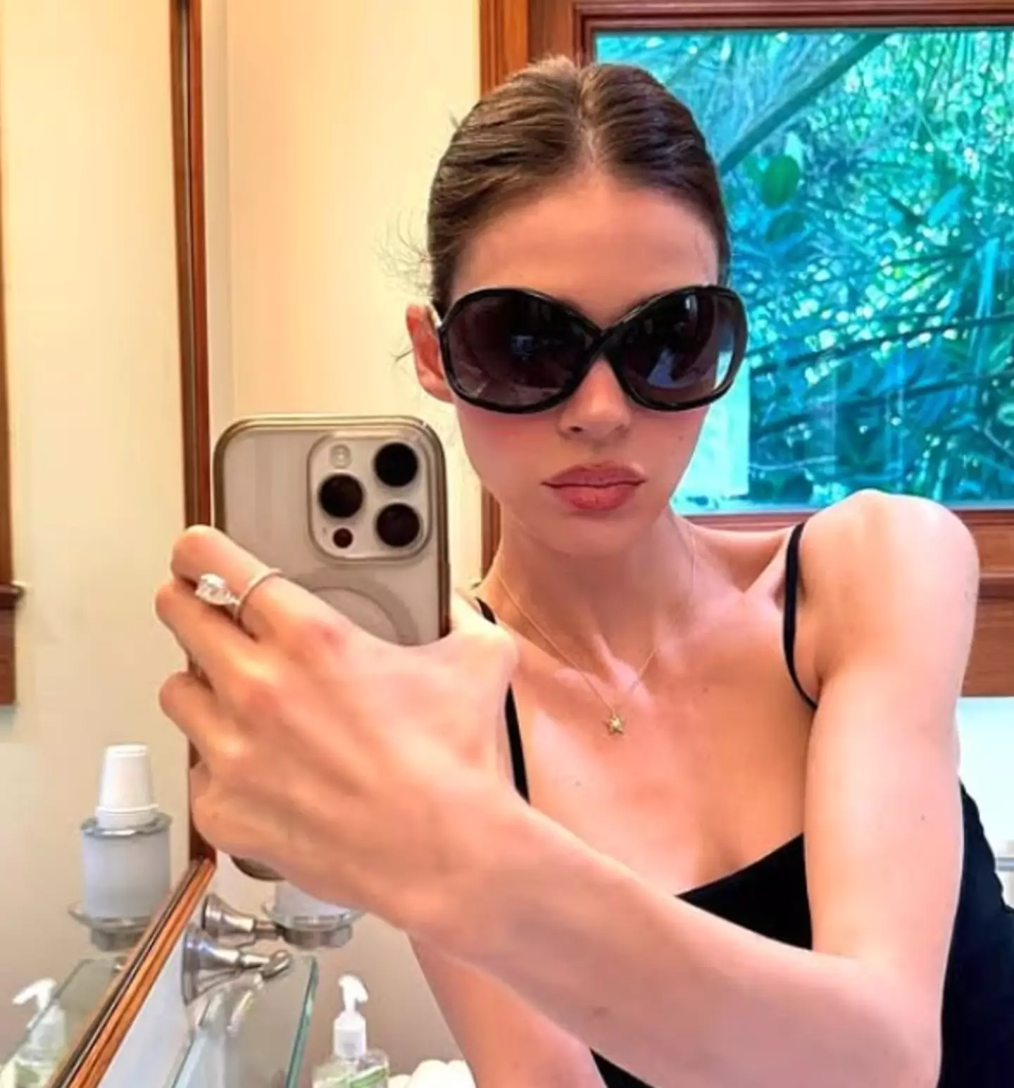 Nicola claimed she 'loves' being 'home' (Instagram/@nicolapeltzbeckham)