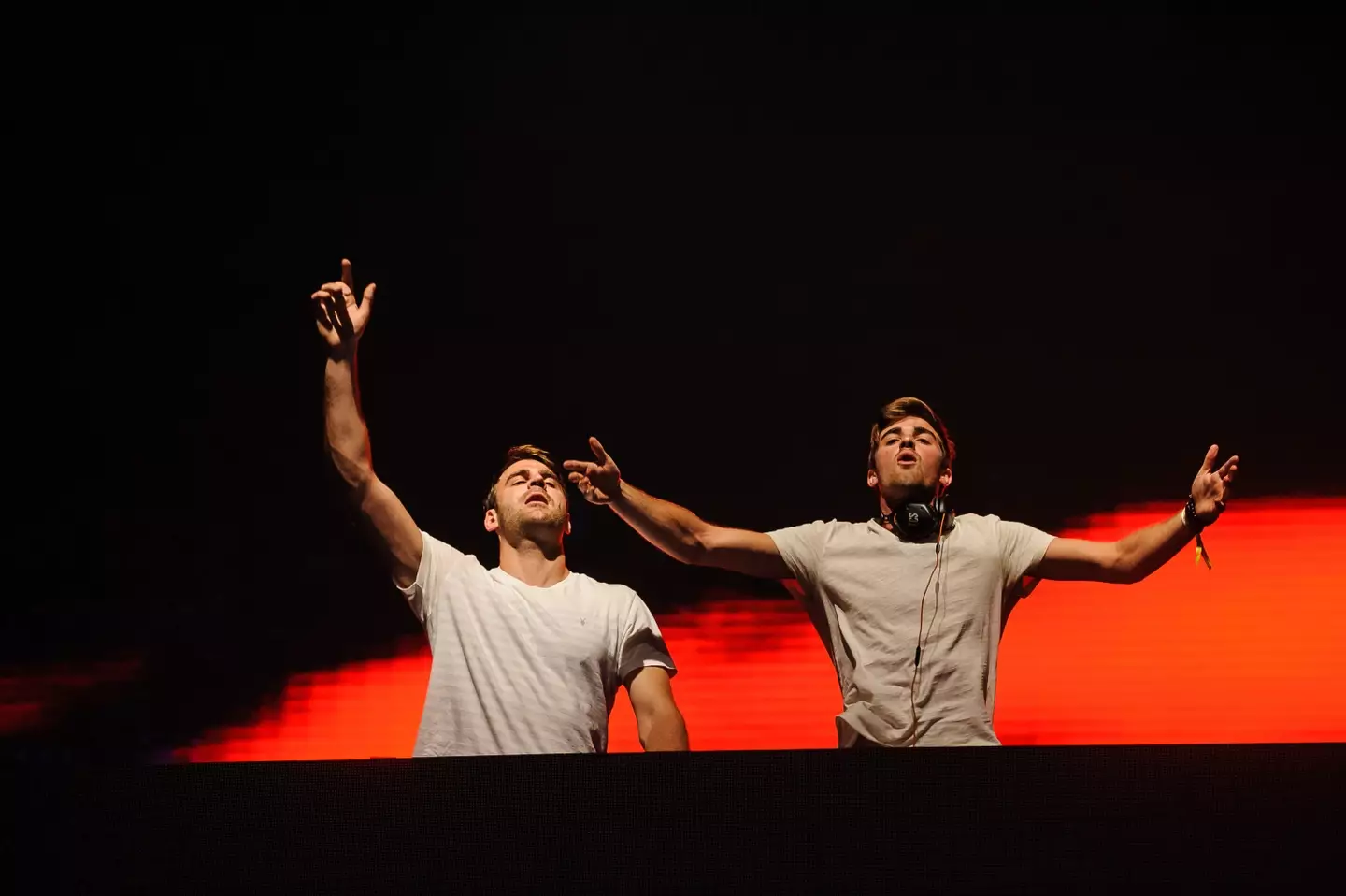 The Chainsmokers performing in 2014.