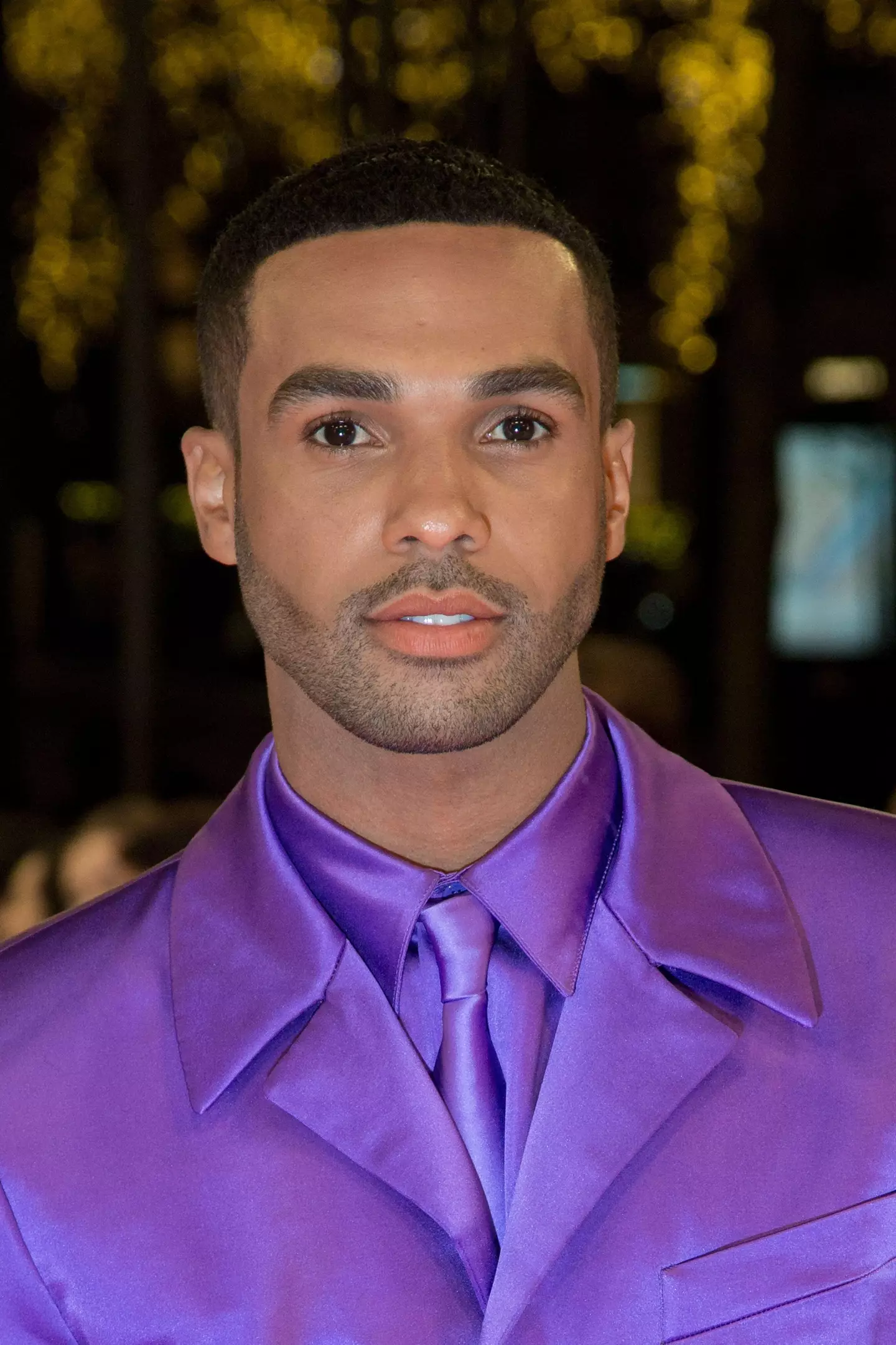 Lucien at the Emily in Paris world premiere.